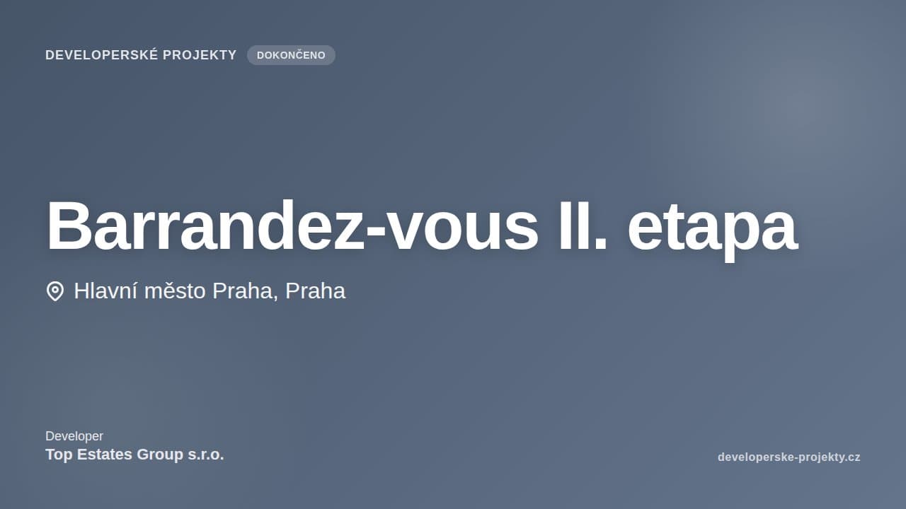 Barrandez-vous II. etapa