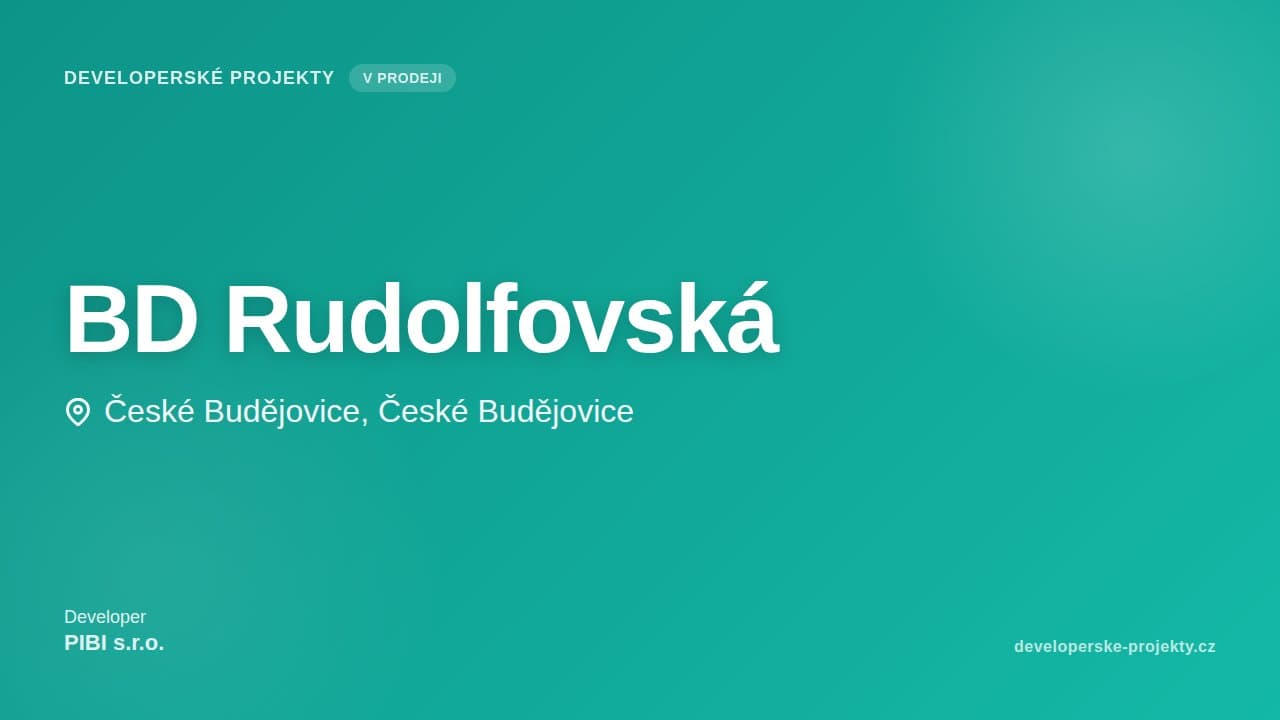 BD Rudolfovská