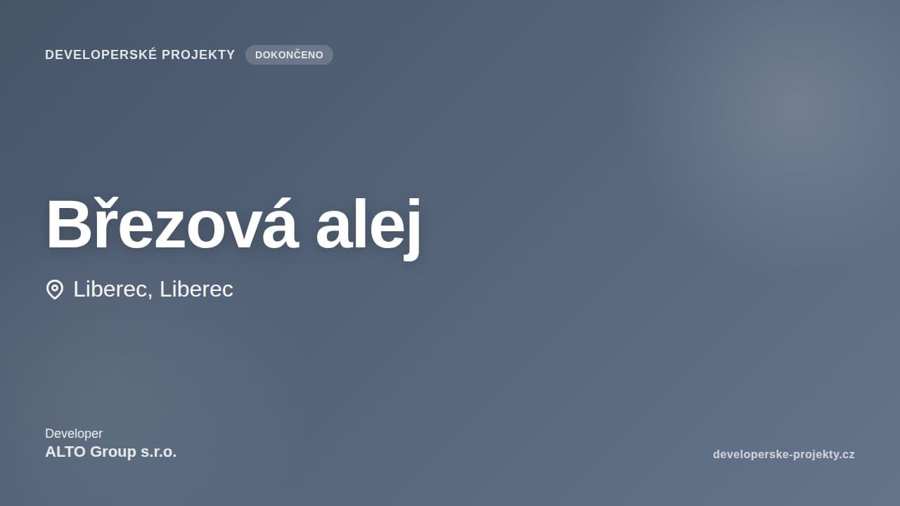 Březová alej