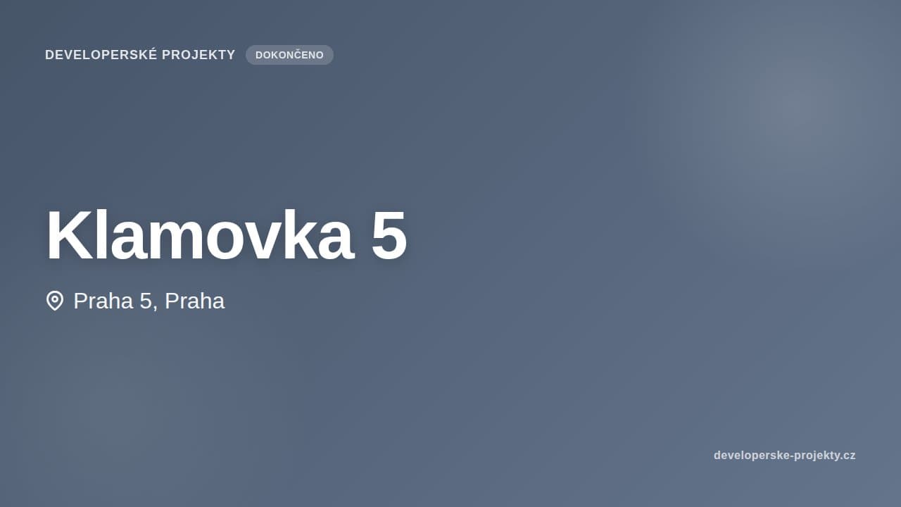 Klamovka 5