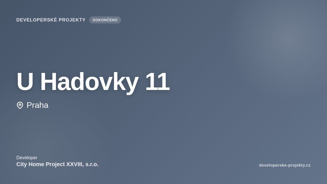 U Hadovky 11