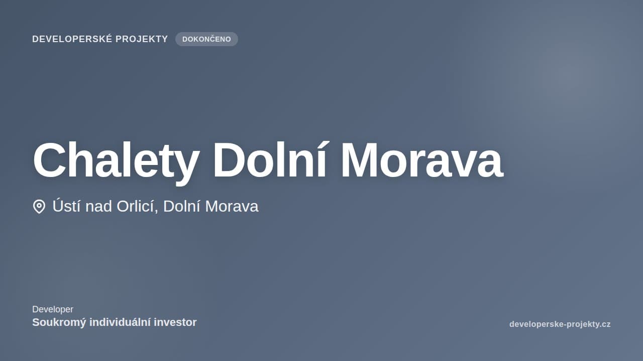 Chalety Dolní Morava