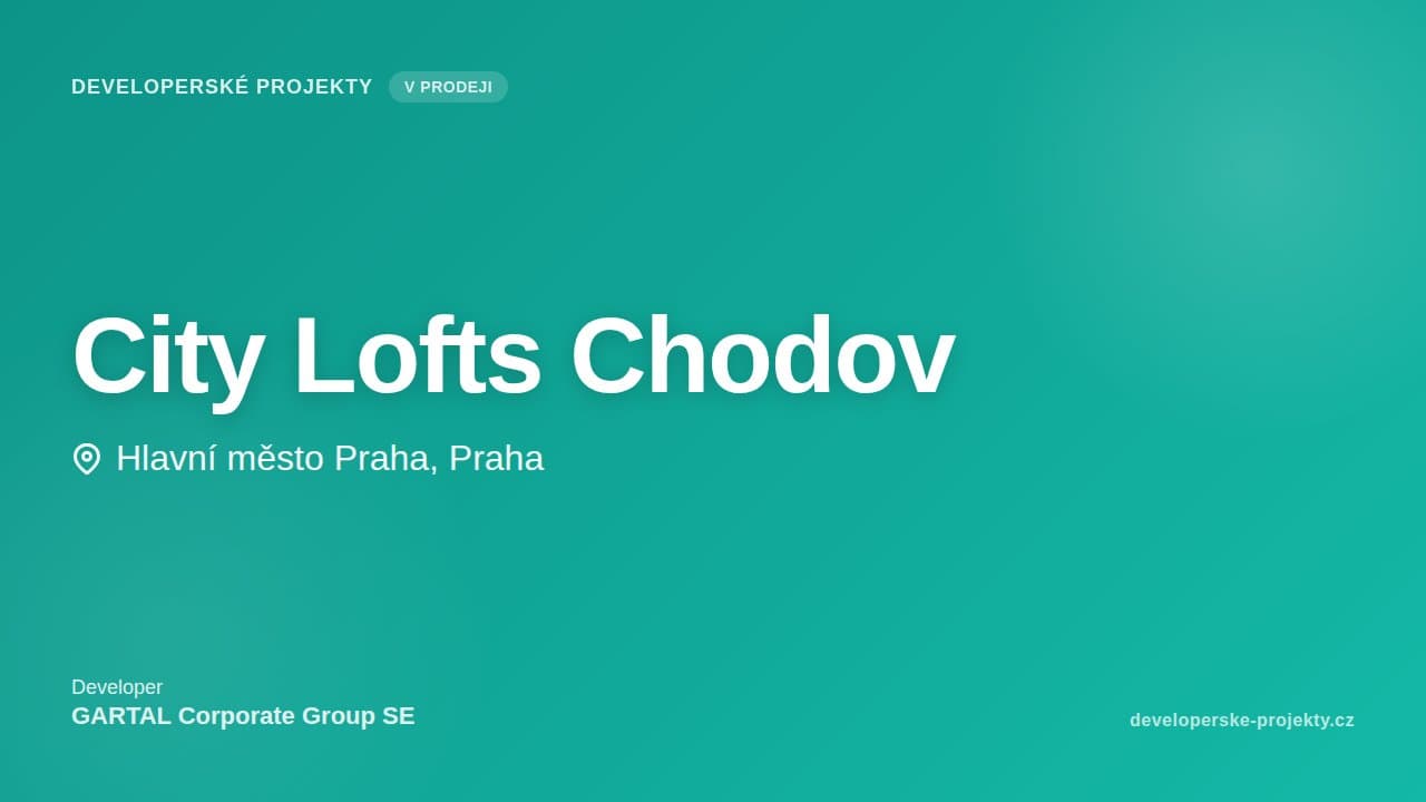 City Lofts Chodov