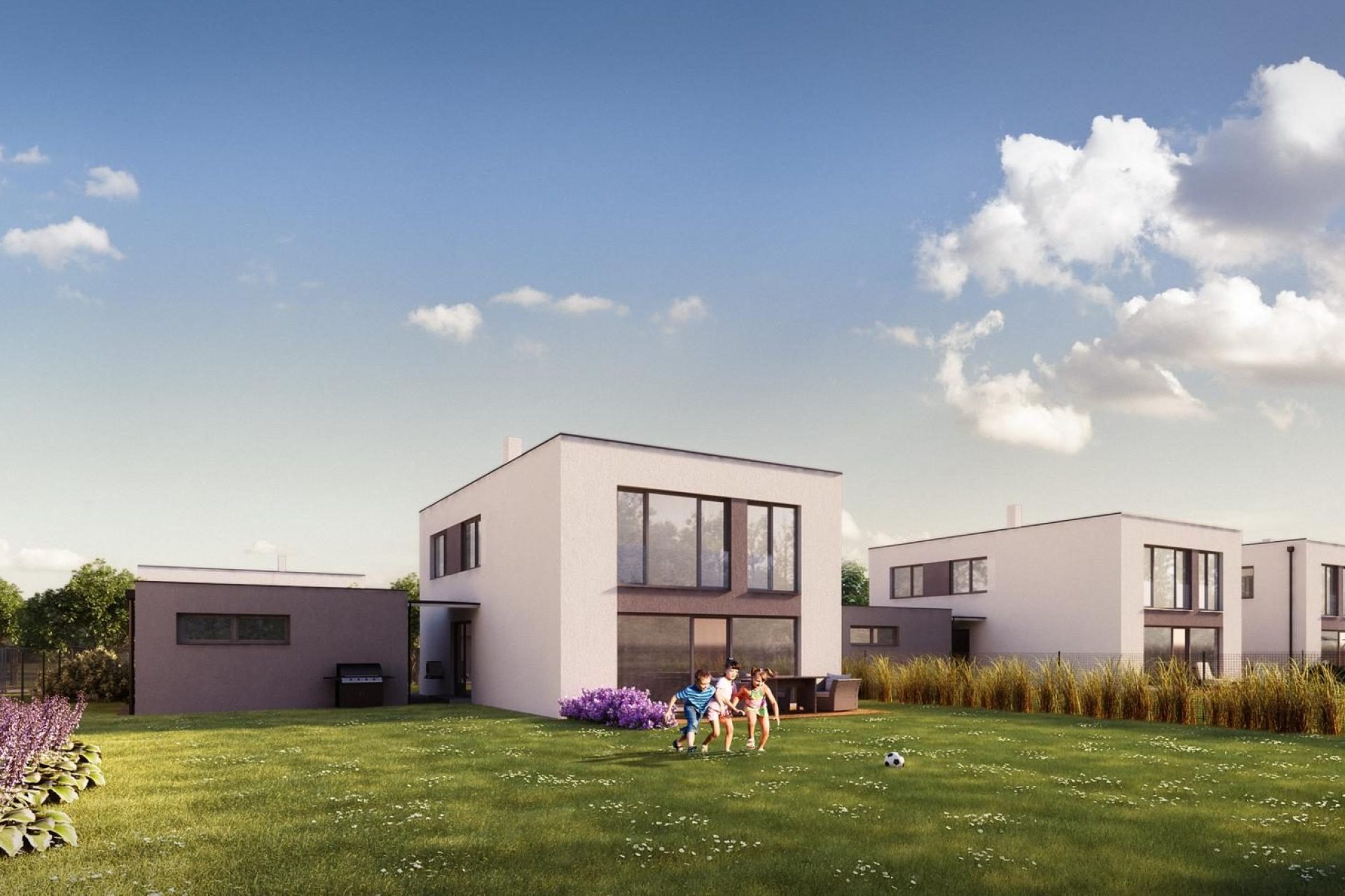 Rodinné vily v Chýni u Prahy