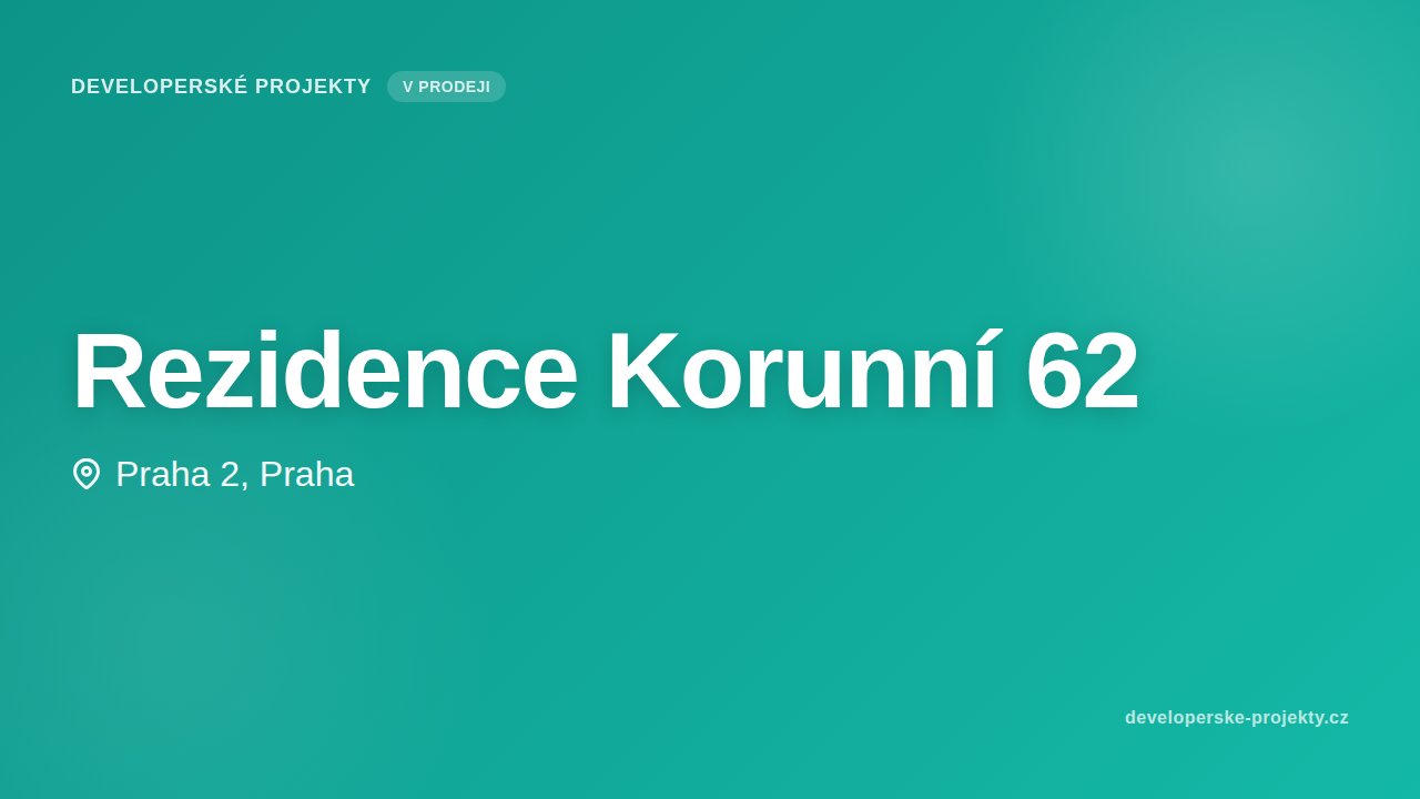 Rezidence Korunní 62